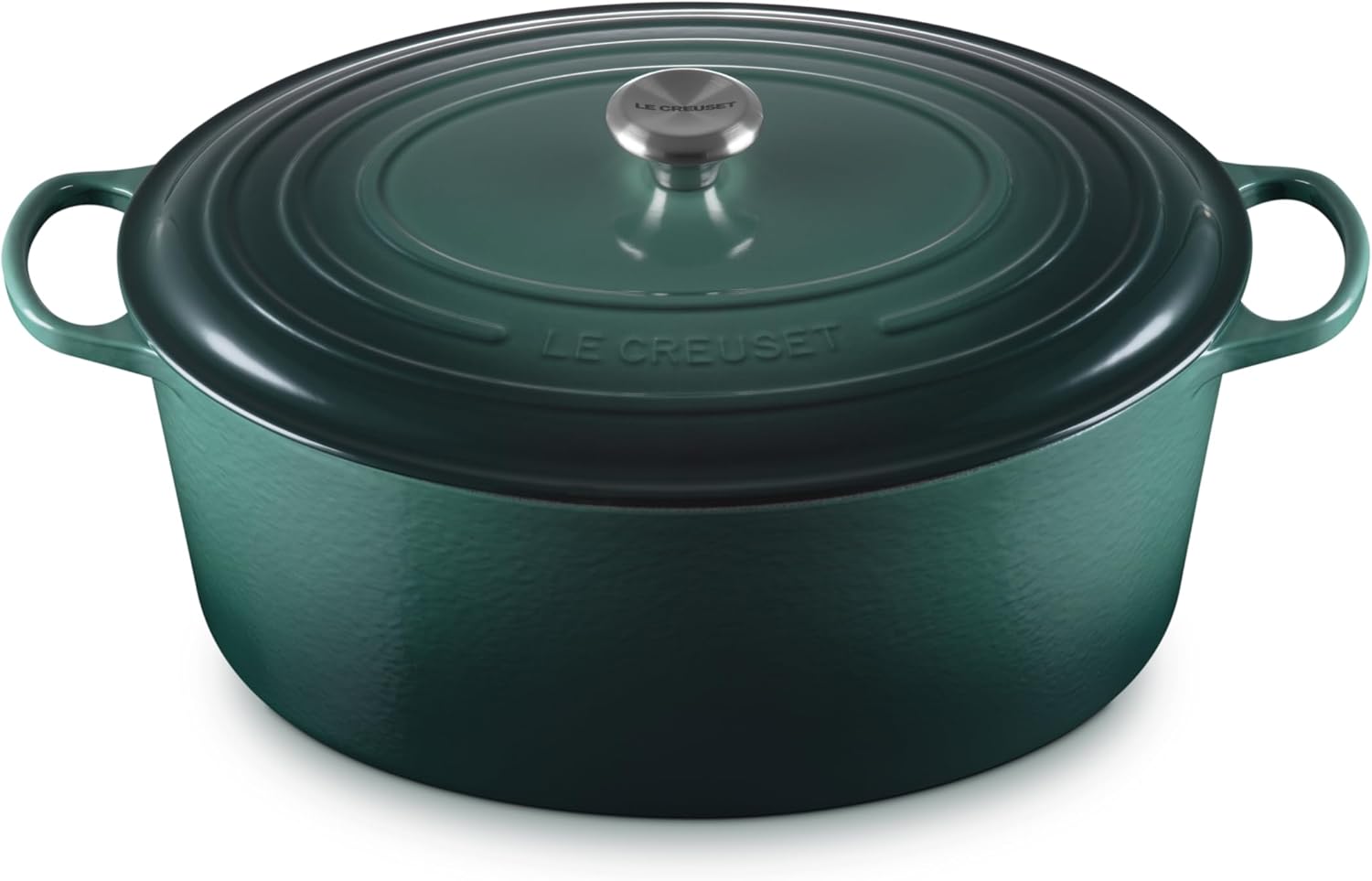 Le Creuset Enameled Cast Iron Signature Oval Dutch Oven, 15.5qt., Artichaut