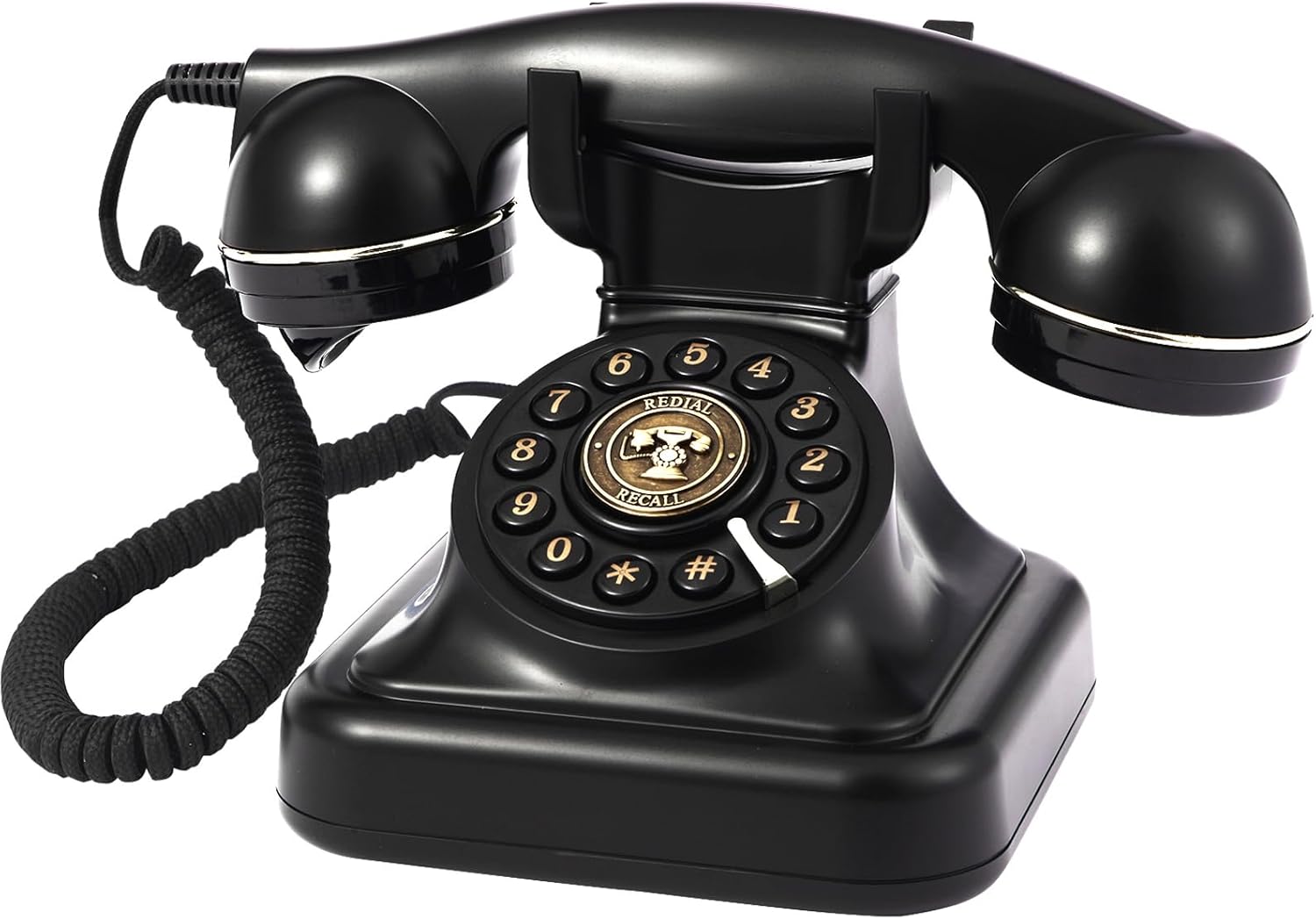 Audio Guest Book Wedding Phone, Audio Guest Book Record Customized Audio Messages Guest Book Alternatives Classic Retro Phone for Parties Birthdays Rentals Confessions Special Occasions