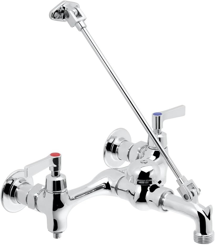 Speakman SC-5812-RCP Commander Service, Rough Chrome-Plated Utility Sink Faucet