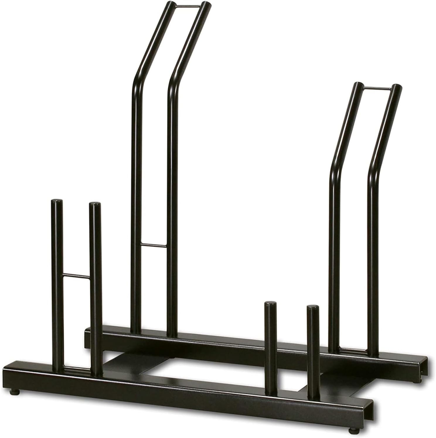 Endo Works EX201-02 Japanese Tsubame Sanjo Bicycle Stand, Windproof, Just Place It On, No Construction Required, Heavy Duty Bicycle Rack (for 2 Cars), Black, 14 Inch / 16 Inch/Children, Small