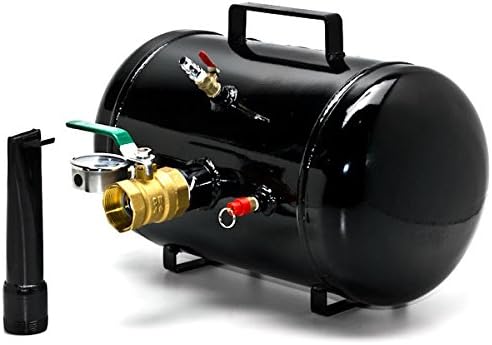 Biltek New Tire Bead Seater Air Blaster Inflator 5 Gallon Car ATV Truck Tractor Seating, Black (NPTC-ABS005-1B)