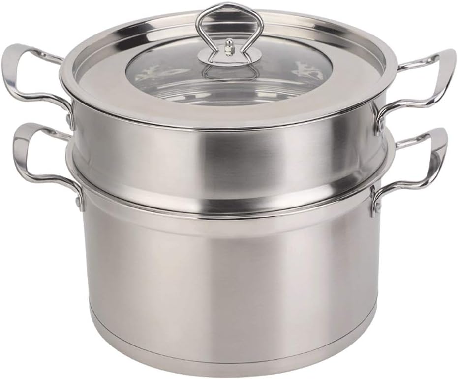 26CM Multifunction Stainless Steel Layer Food Steamer Pot Stockpot Cookware Household Cooking Tool
