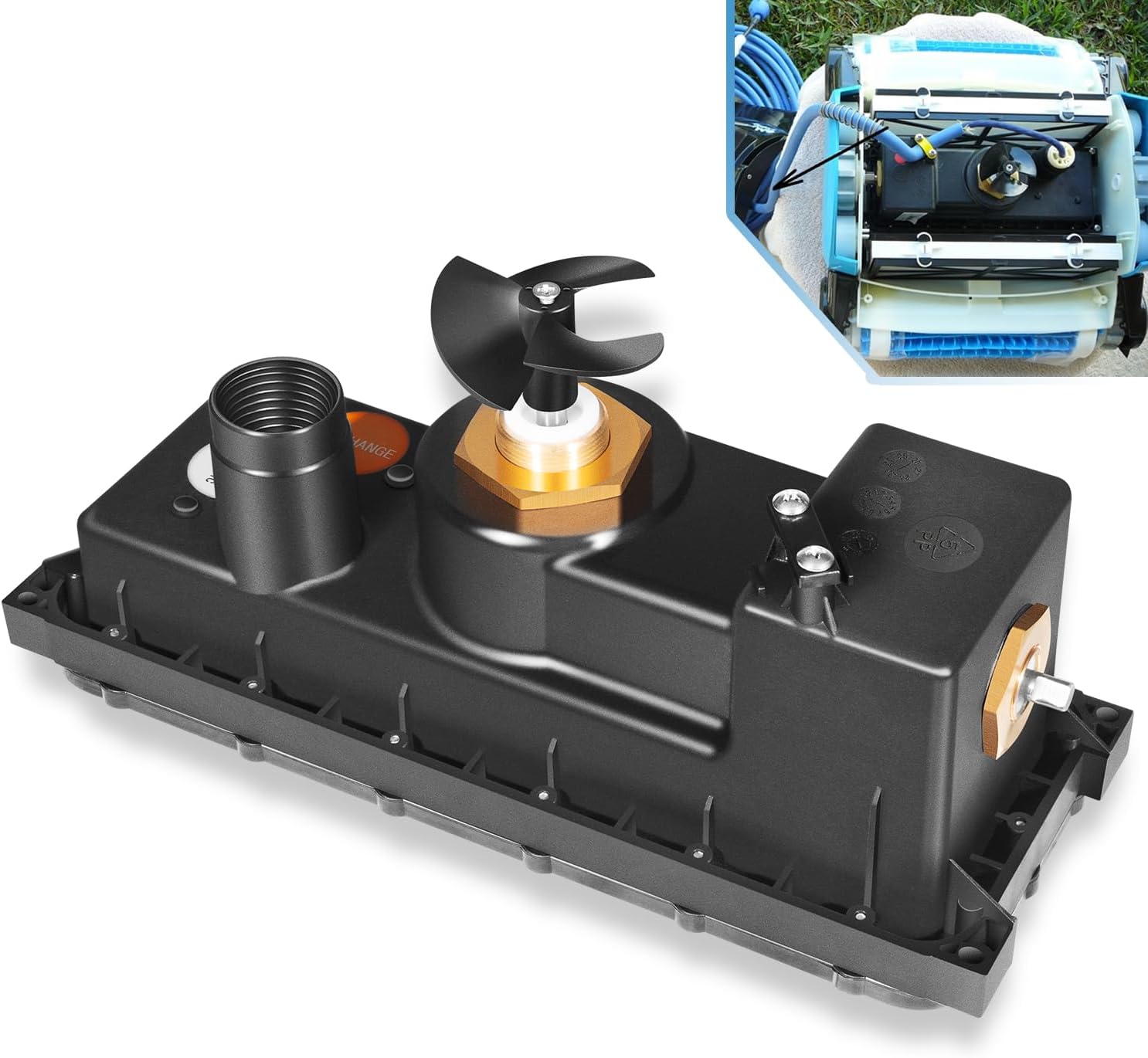 9995372RD-EX Robotic Pool Cleaner Motor Unit Replacement for Maytronics Dolphin Robotic Pool Cleaners for Advantage Plus, Deluxe 4, Discovery (Old), Edge, Premier, Prowler 830, Triton (Old)