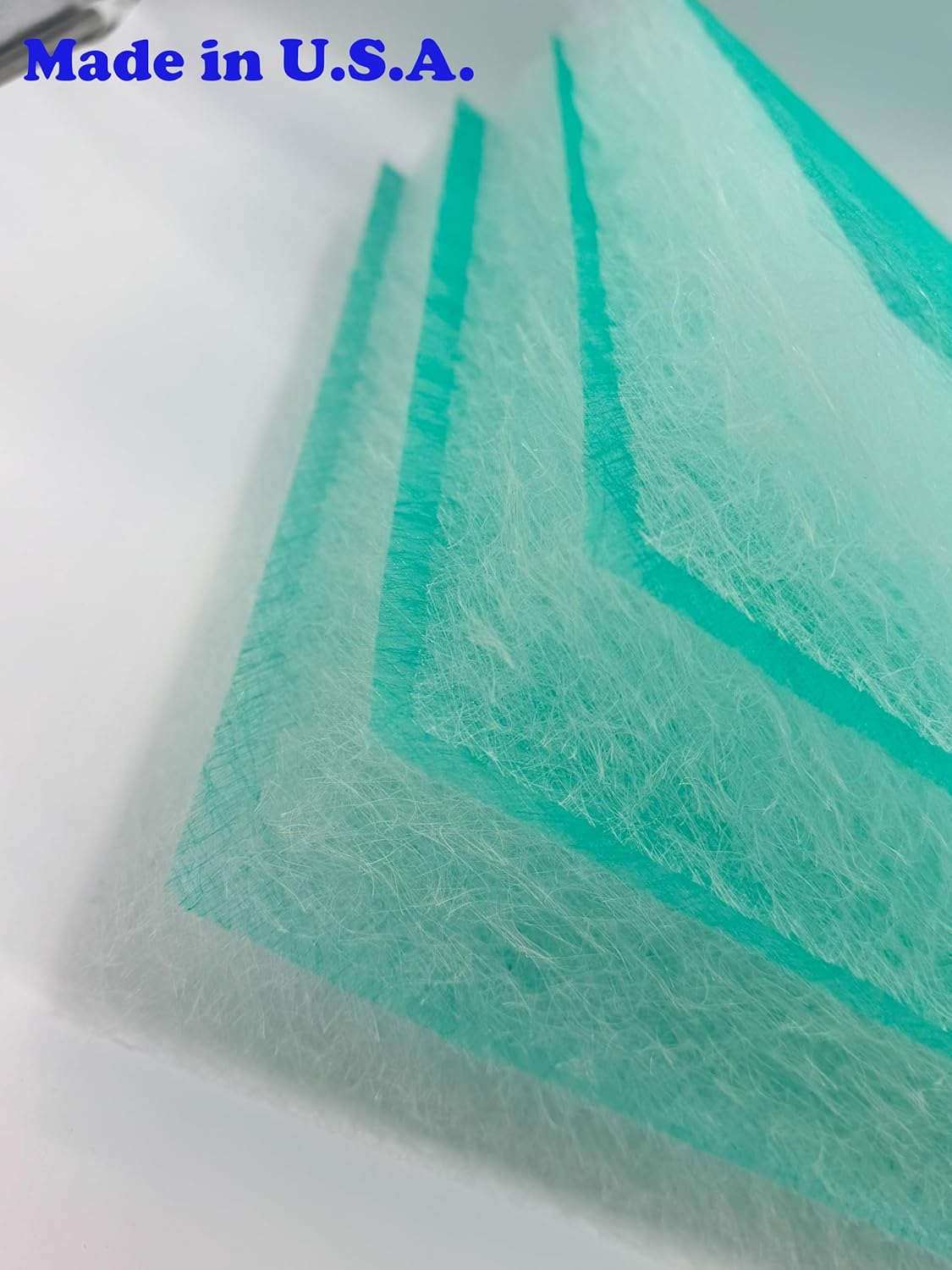 GQFilter Spray Booth Fiberglass Exhaust Filter 20” x 20” (50/case), US Manufacturer