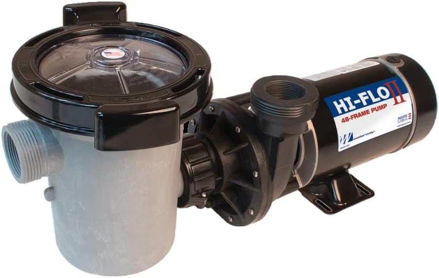 Waterway Plastics Waterway Hi-Flo II Above Ground Pool Pump 115 Volts