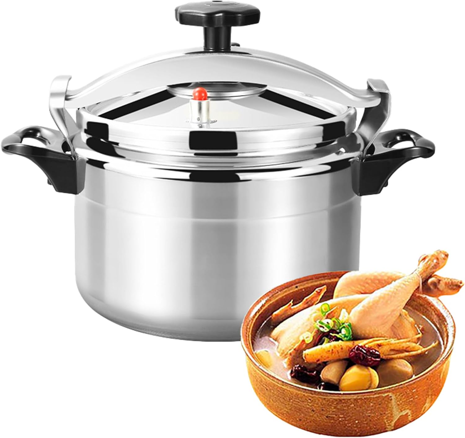 Multi-Setting Pressure Cooker & Canner, Aluminum Alloy Pressure Cooker, Easy Locking, Cookware Pots and Pans,Reach 50kpa, for Gas Stove,40L,52.8 Quarts