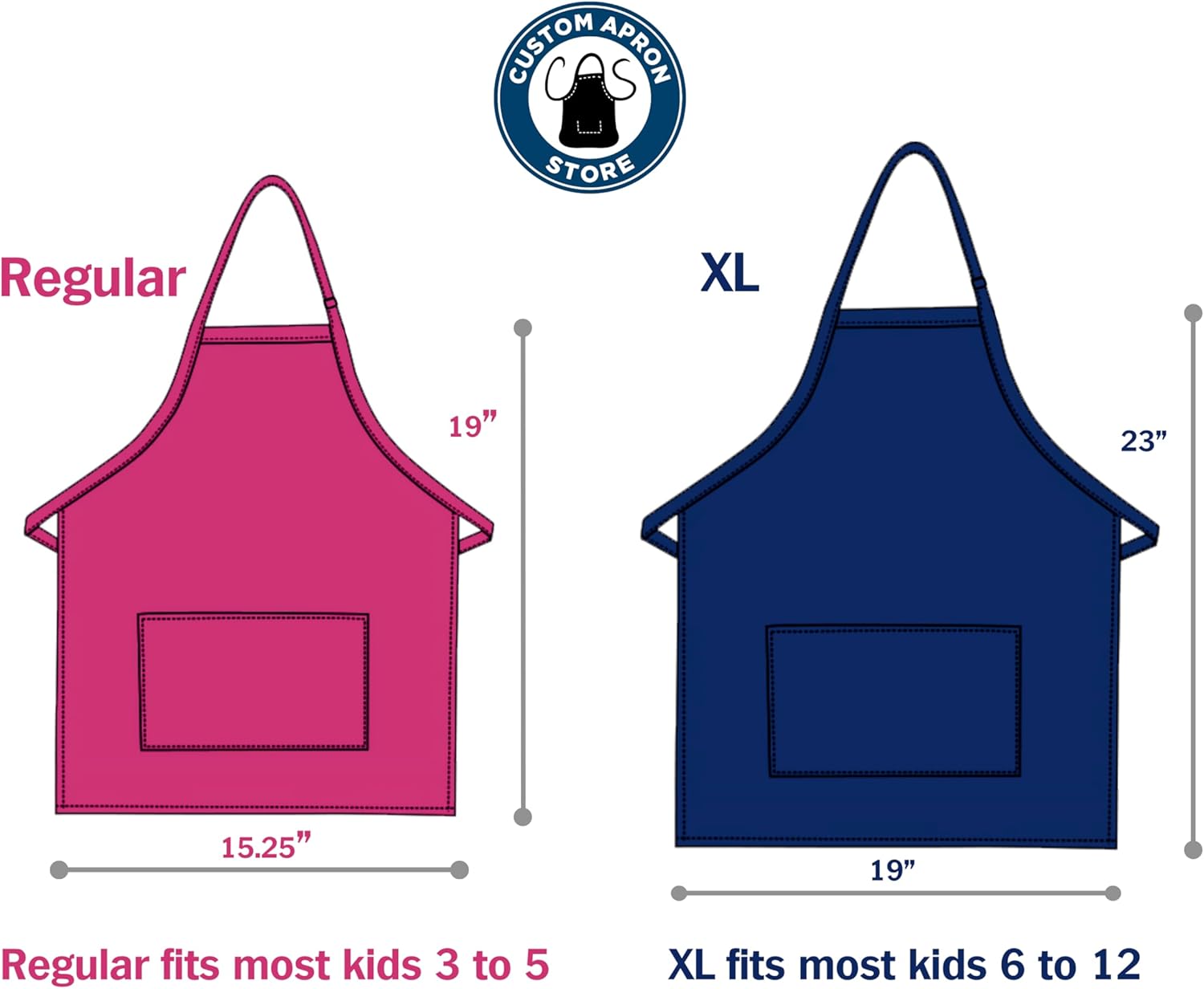 Personalized Kids Apron and Easy Bake Oven Mix Bundle | Includes: Custom Kid Apron | 3 Easy Bake Mixes