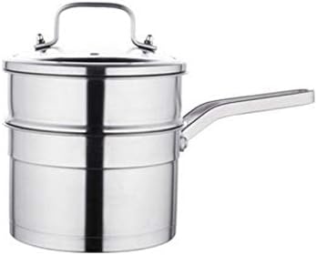 Stainless Steel Small Steamer Single and Layer Baby Food Supplement Uncoated Pot Small Household Steamer