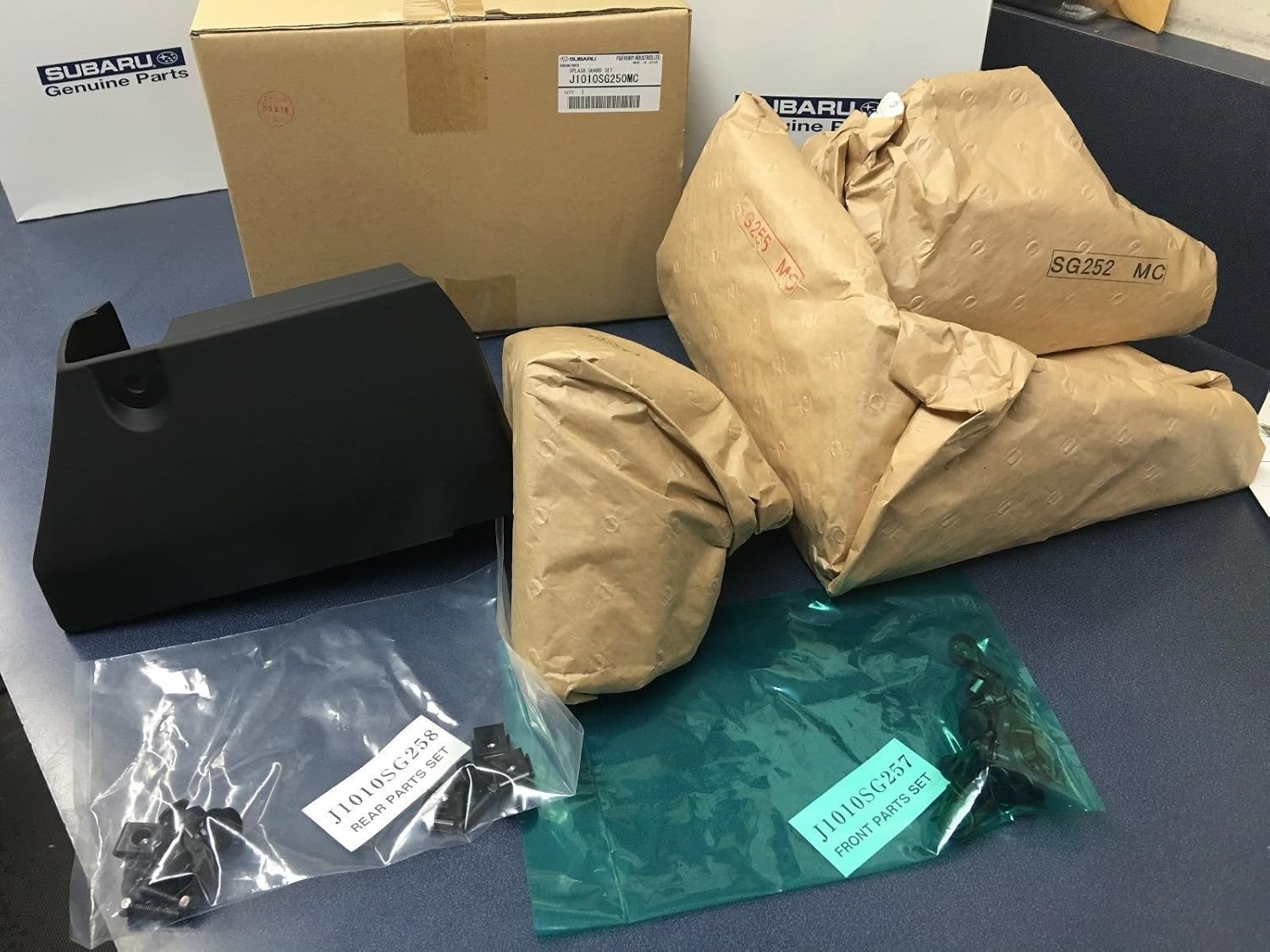 Subaru 2014-2018 Forester Splash Guards Mud Flaps - J1010SG300 - Genuine OEM