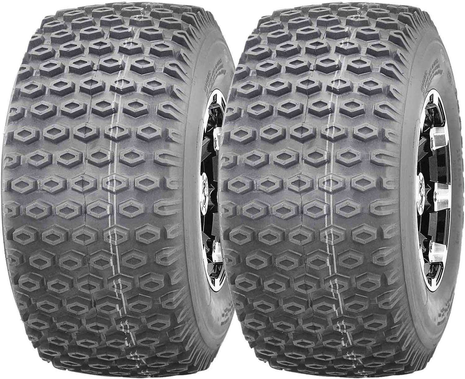 WANDA Set 2 ATV Tires 18X9.5-8 18X9.5X8 4PR 10324