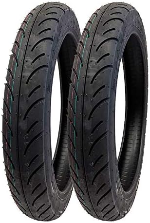 MMG Set of 2 Tire 2.75-16 (P83) Front/Rear Motorcycle Performance Street Tread