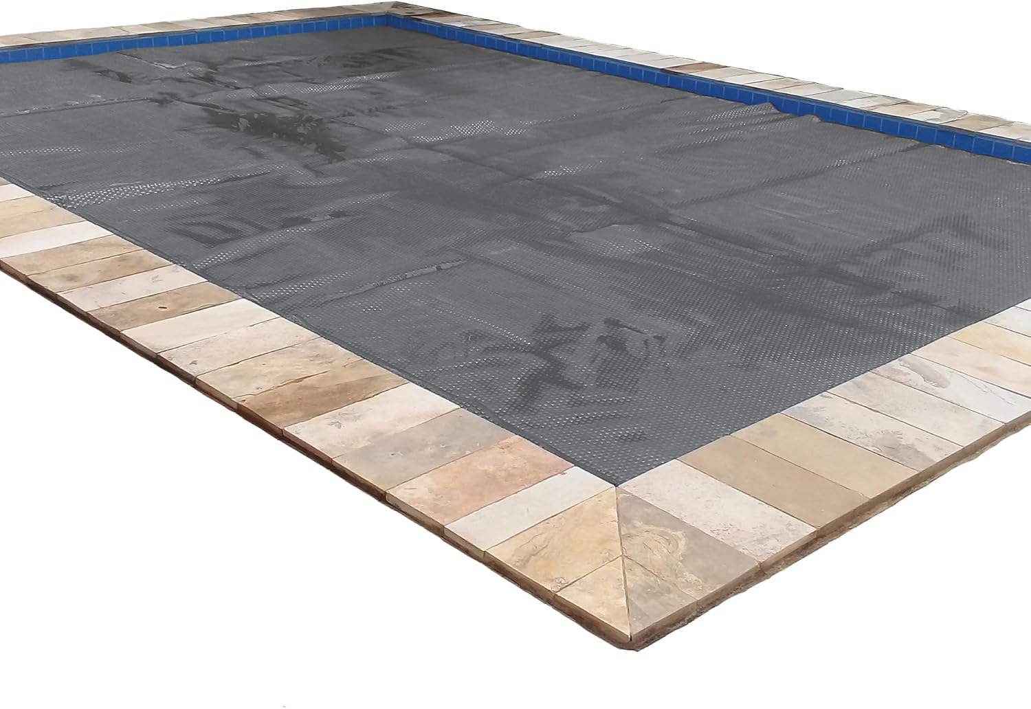 In The Swim 20' x 40' Ultra Silver Rectangle Solar Pool Cover 16 Mil for Solar Heating Above Ground Pools and Inground Pools