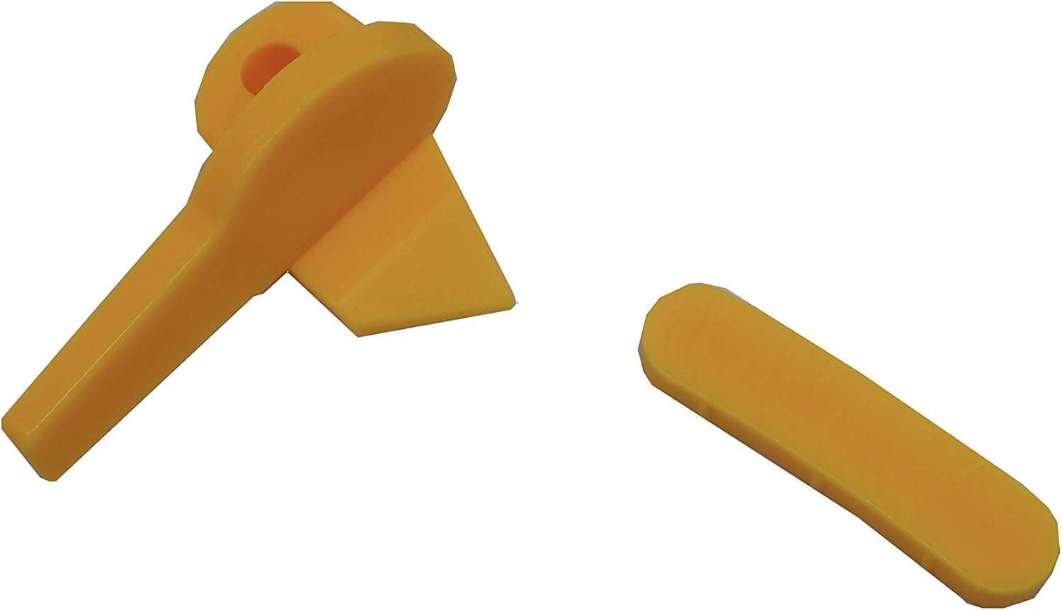 Tire Changer Plastic Insert, Tire Machine Guard, Wheel Rim Edge Protector for Mount Duck Head, Nylon Tyre Demount Fitting Head Part, 6 Front (Upper) + 6 Rear (Lower) Insert Kit/Pack, 5 Packs, 02YCL