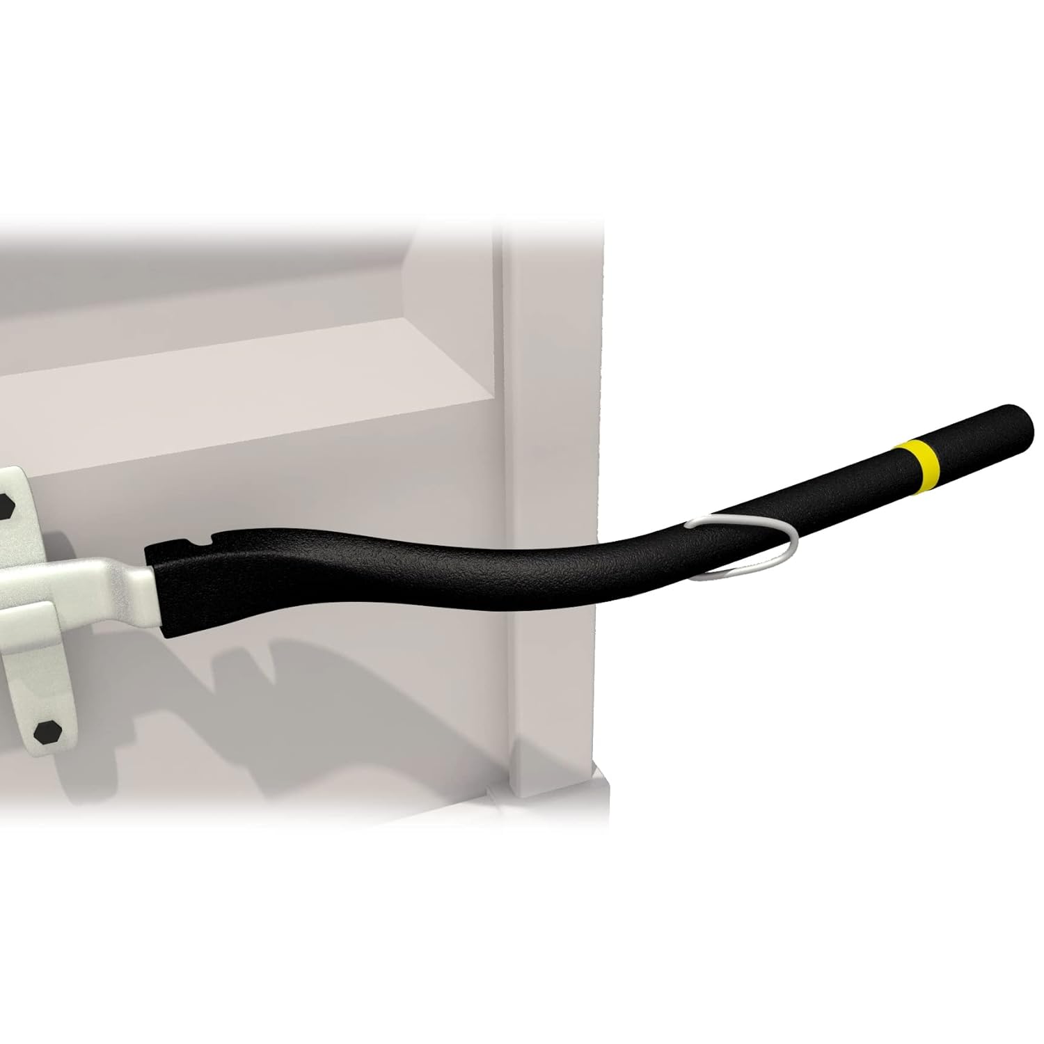 Opnbar Safety Tool - 3 Trucker Tools in 1: Leverage Bar, Tire Thumper and 5th Wheel Hitch Release, Steel - by Shipping Container Safety International 6f706e626143