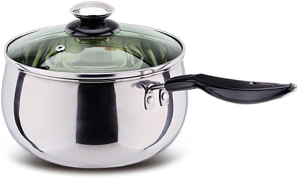 Stainless Steel Milk Pot Non-stick Soup Pots Pans Kitchen Cooking Wok Suitable For Induction Cooker Gas