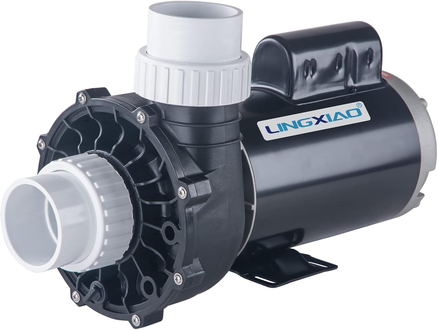 4HP SPA Pump - 2 Speed LX SPA Pump Motor 230V, Black, Industrial, Connect to 2.5