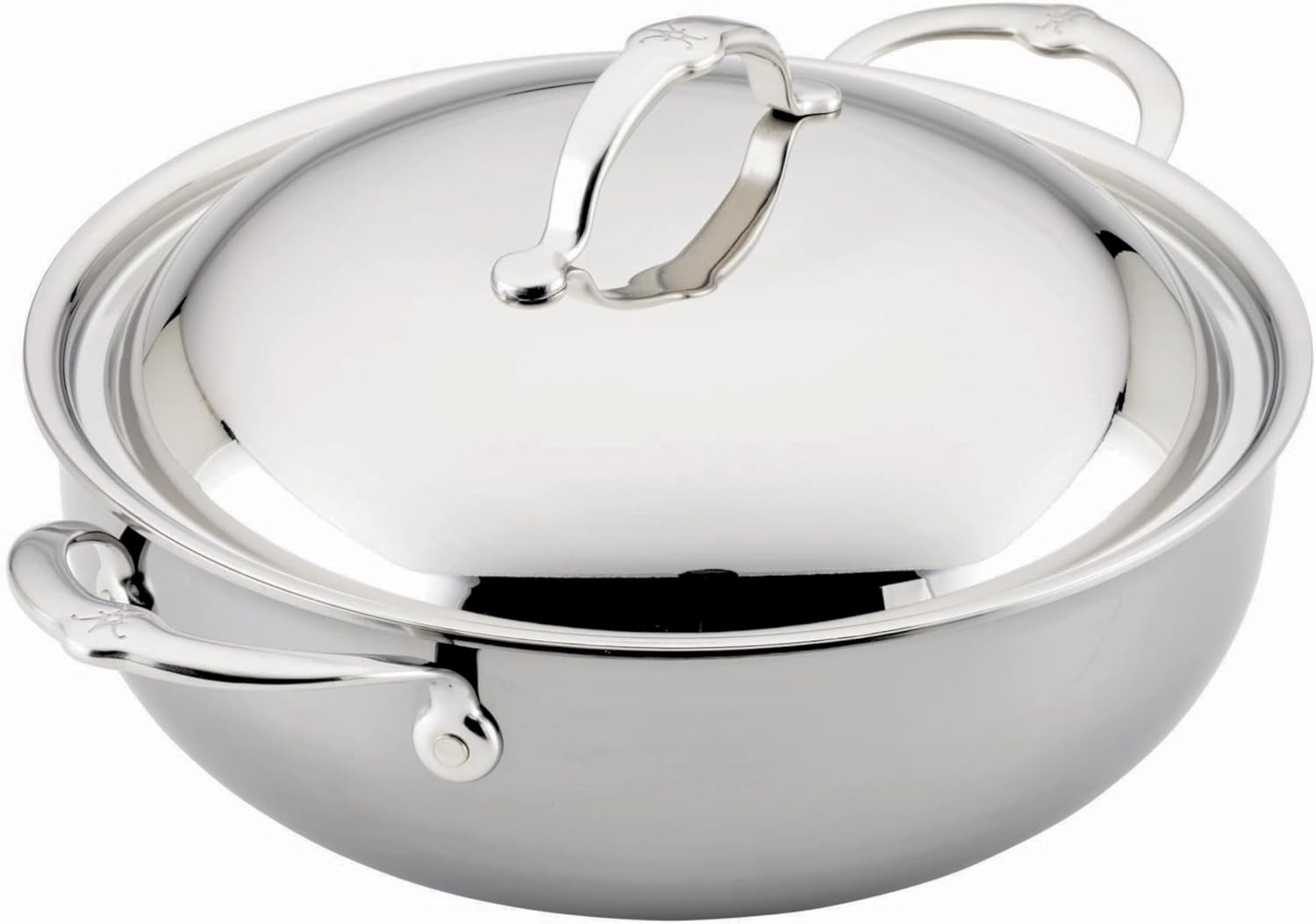 Hestan - NanoBond Collection - Stainless Steel Dutch Oven, Induction Cooktop Compatible, 5 Quart