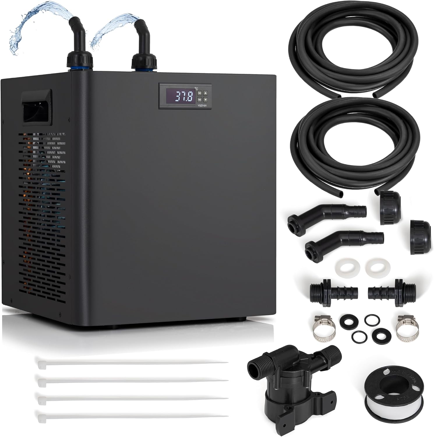 Chiller for Ice Bath and Cold Plunges Including All Hoses and Pumps. 1/3 HP, 2/3 HP, 1 HP Models