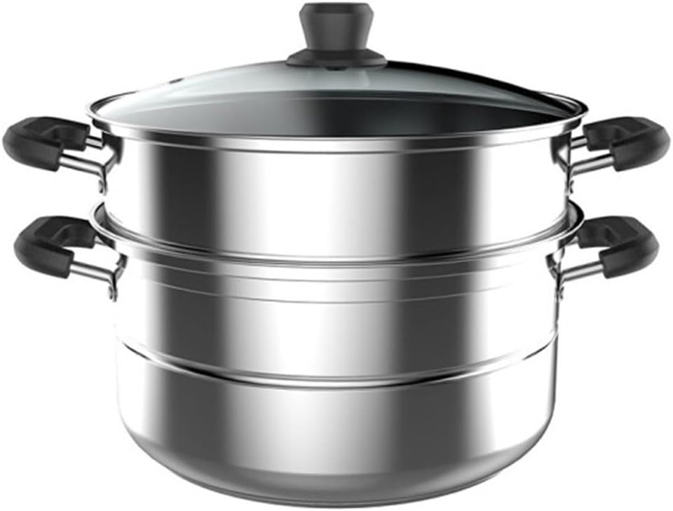 Steaming Pot Multifunctional Two-layer Soup 304 Stainless Steel Thickened Composite Bottom