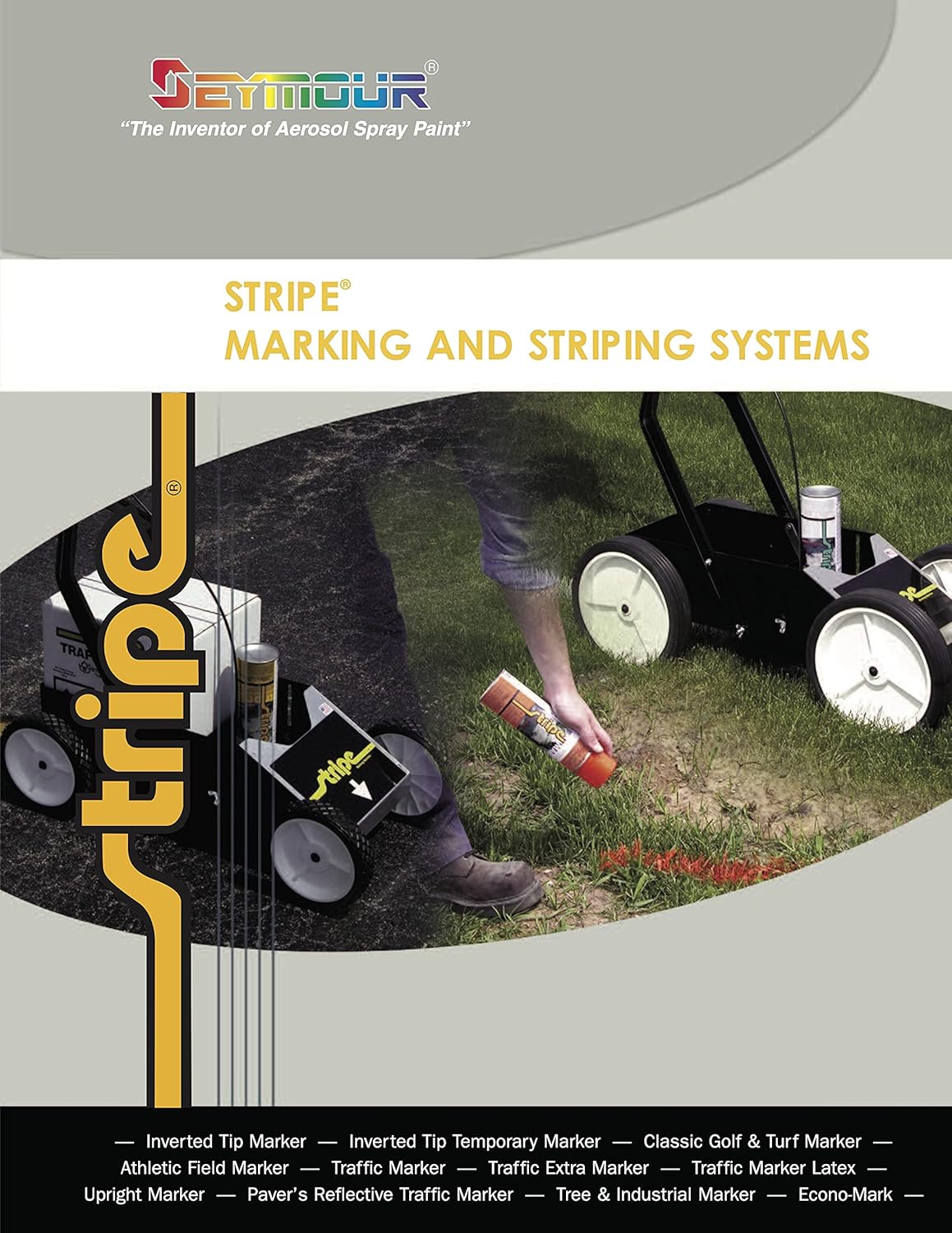 Seymour 12-Pack of 20 Oz Of Sycamore 20-668 Fluorescent Green Stripe Ultra Bright Water-Based Inverted Marker Spray Paint