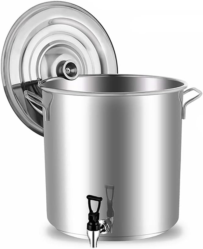 Stockpots Stockpots, Food Grade 304 Thick Stainless Steel Stock Bucket(90 litres)