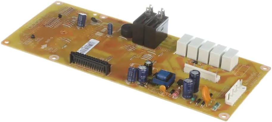 WB27X29801 Control Board with White LED Compatible with GE Microwaves - Budora - 4586374, PS12299300, WB27X38153