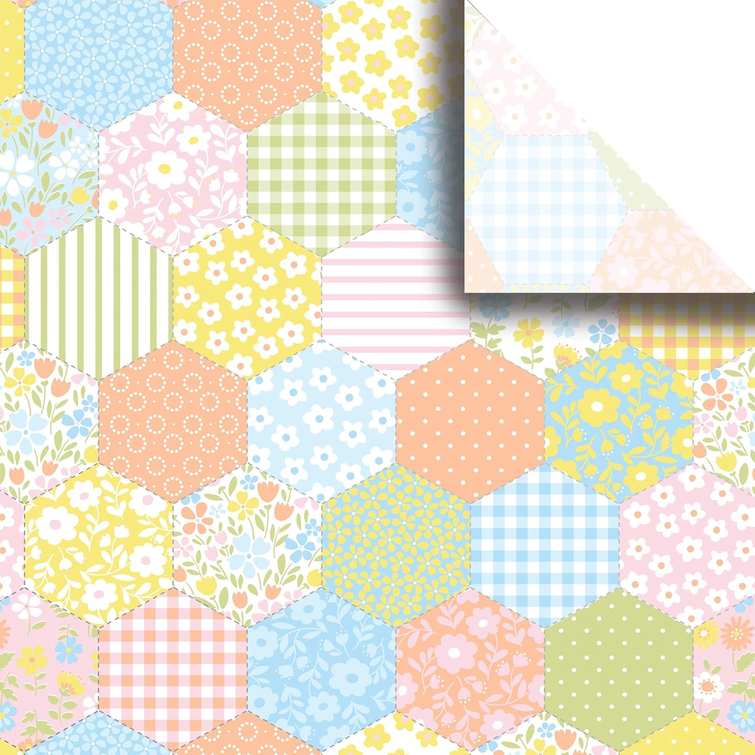 Jillson Roberts Printed Floral Gift Tissue 20