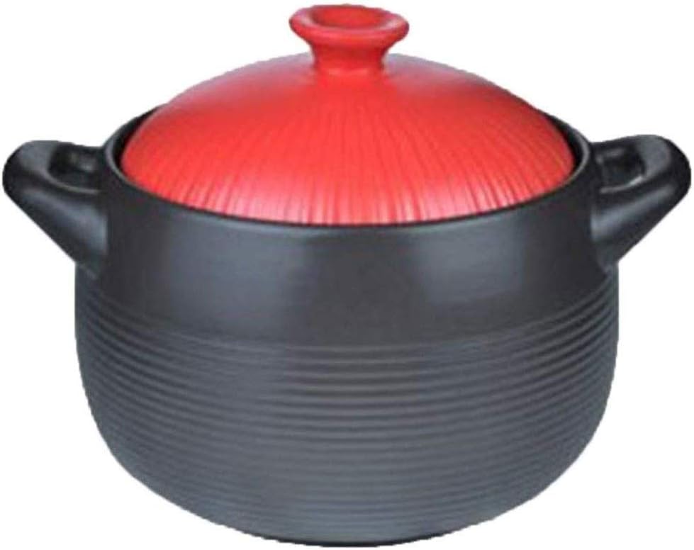 Ceramic Cookware Soup Pot Stew Clay Stockpot Earthenware