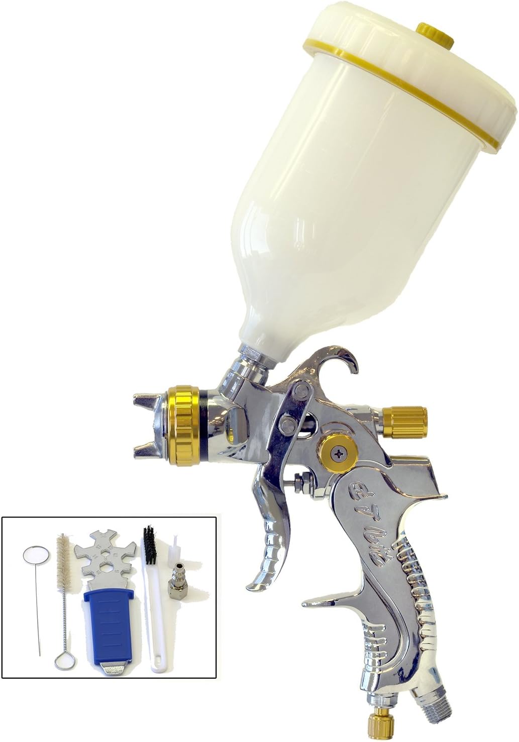 Paasche Airbrush HVLP Gravity Spray Gun (1.4mm Head)