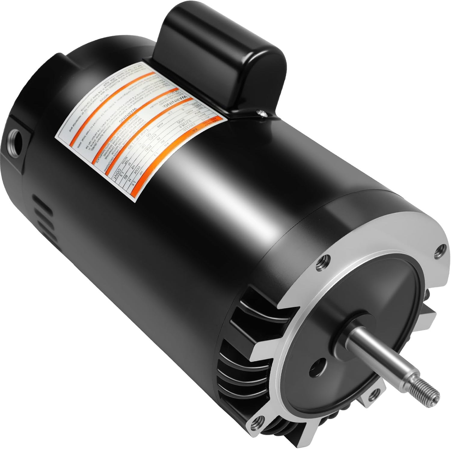 B129 Pool Pump Motor 1.5 HP, Fit for Century A.O. Smith 1.5HP Single Speed, 3450 RPM, 56J Frame, 115A/230V, 18.4/9.2 Amps, Swimming Pool Motor