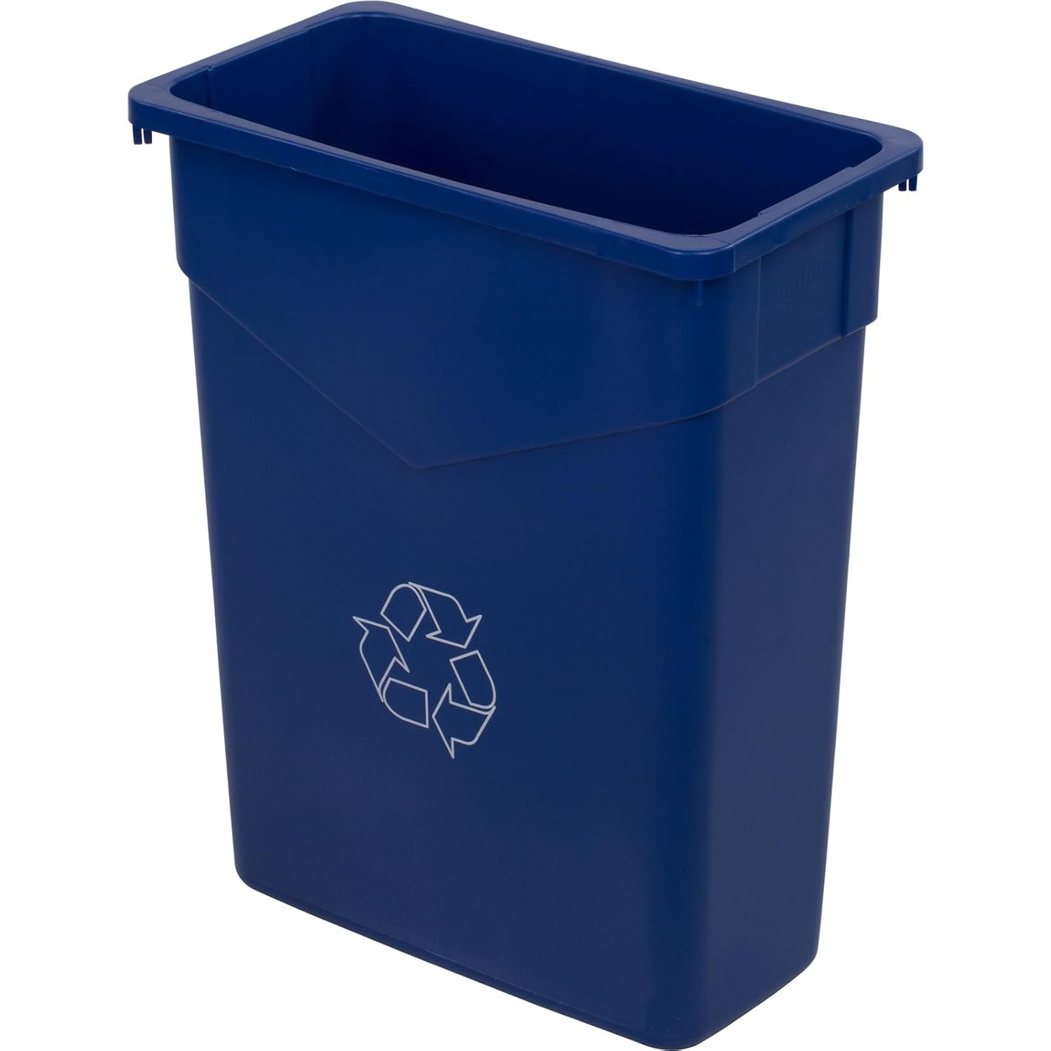 Carlisle 342015REC14 Trimline Recycle Container, Blue, 15 Gallon Capacity, Polyethylene (LLDPE)