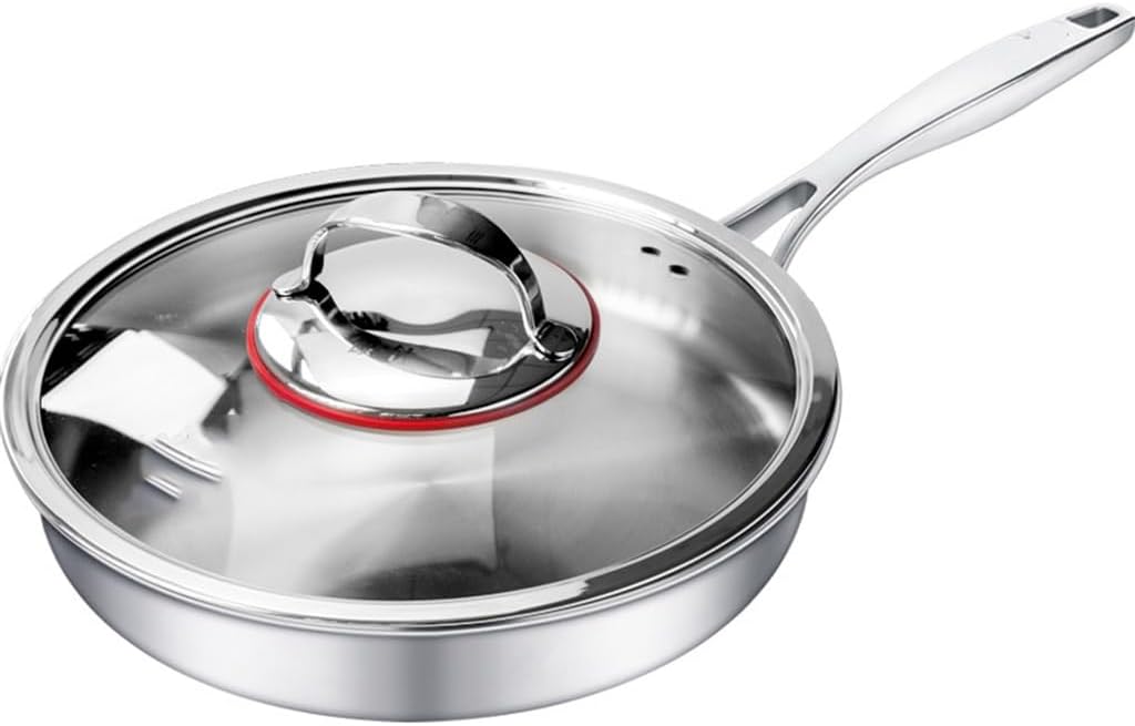 Frying Pan Uncoated Household Non-stick Induction Cooker Gas Applicable