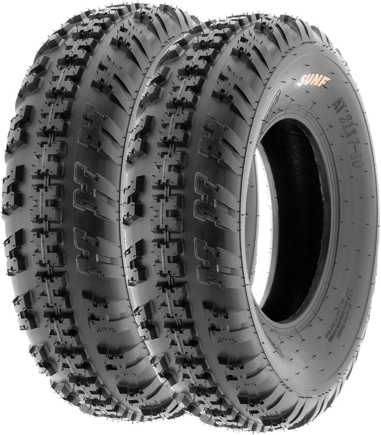 Set of 2 SunF A031 Sport-Performance ATV/UTV Tires 20x6-10, 6-PR, AT-XC-SP