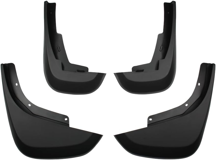 4PCS Tire Mud Flaps Splash Guards for Landrover Defender 110, Vehicle Wheel Mudflaps Exterior Protector Accessories (Matte Black)