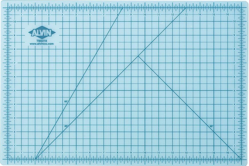 Alvin, TM Series Translucent Professional Cutting Mat, Self-Healing, Great for Lightboxes, Safe with Rotary or Utility Knife - 24 x 36 inches