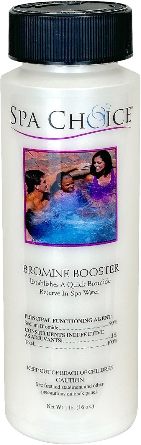 SpaChoice 2-Pounds 12-Pack Premium Bromine Booster, Sodium Bromide for Hot Tub, Made in USA