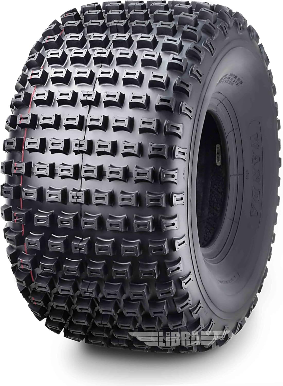 WANDA One New ATV Tire 22X11-10 22x11x10 Dimple Knobby 4PR - 10030