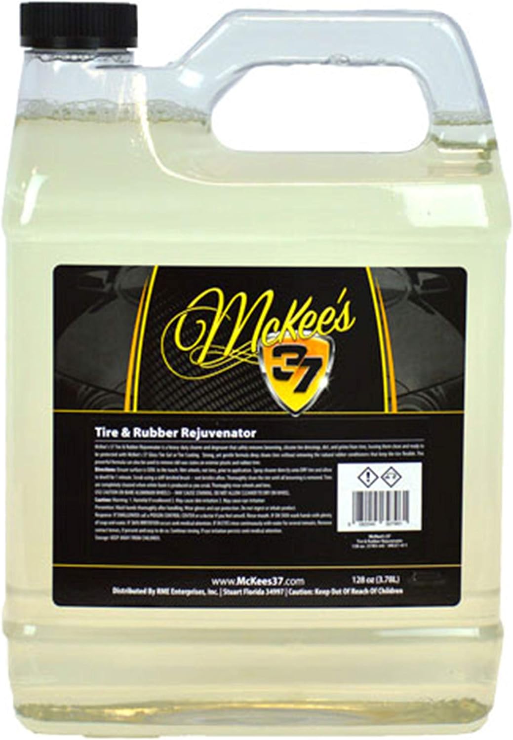 McKee's 37 MK37-411 Tire & Rubber Rejuvenator, 128 oz.