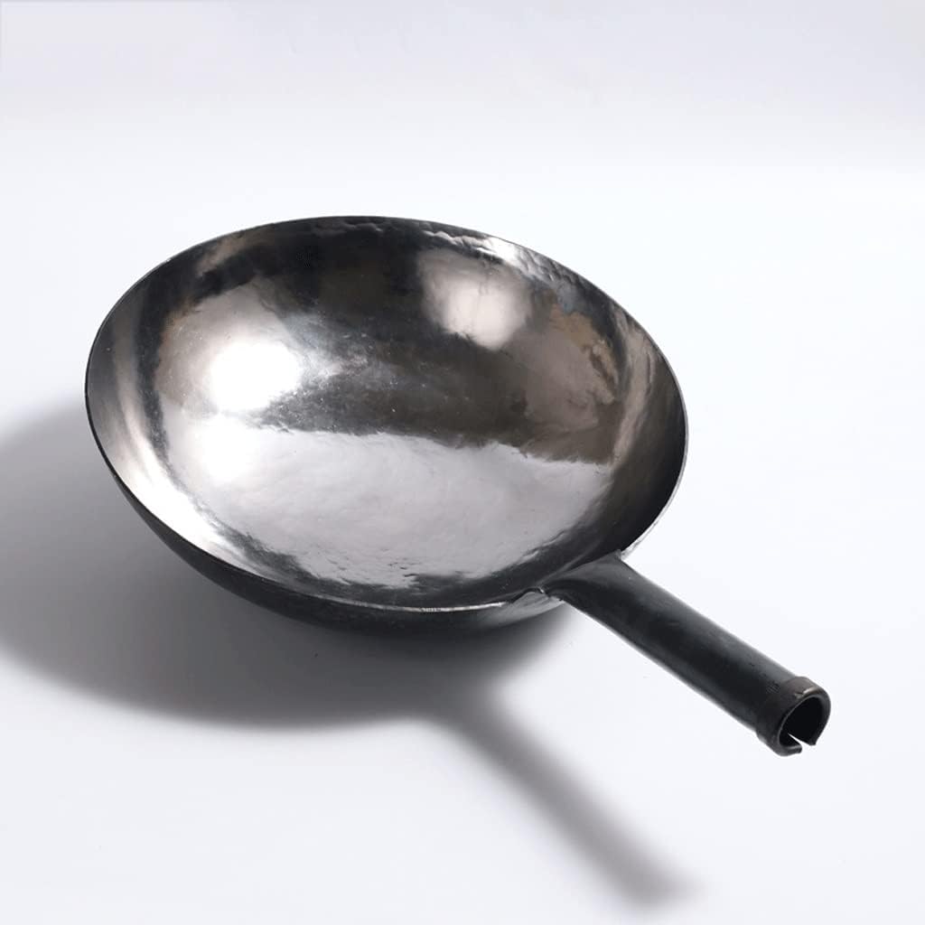Casting Manual Carbon Steel Forging Pot Preconditioning Flavor Wrought Iron Cauldron Nonstick