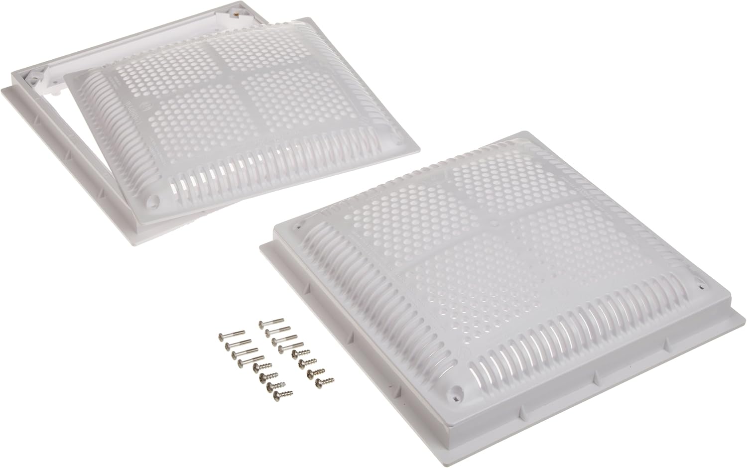 Hayward WG1032HF2PAK2 12-Inch Dual Pak High Flow Drain Cover and Frame