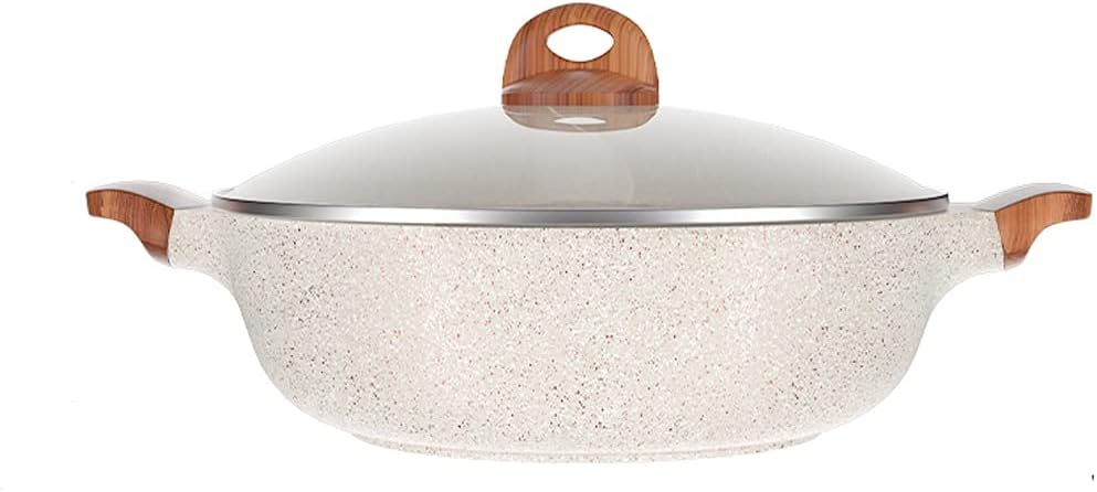 Sauce Pot Chinese Fondue Chinoise Double-Flavor Hot Thick Non-stick Induction Cooker