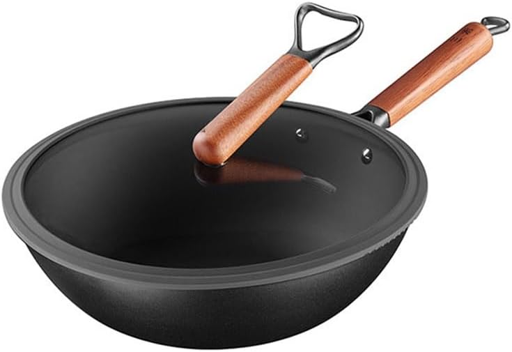 Non-stick Non-coated Rustproof Pan Gas Stove Universal Old-fashioned Frying Light Iron