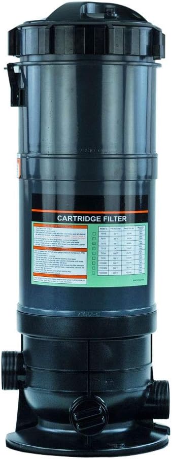 Rx Clear Radiant Cartridge Pool Filter for Above Ground Swimming Pools | PRC90 | Pools up to 15,000 Gallons | Energy Efficient | Corrosion Proof | Filter Cartridge Included