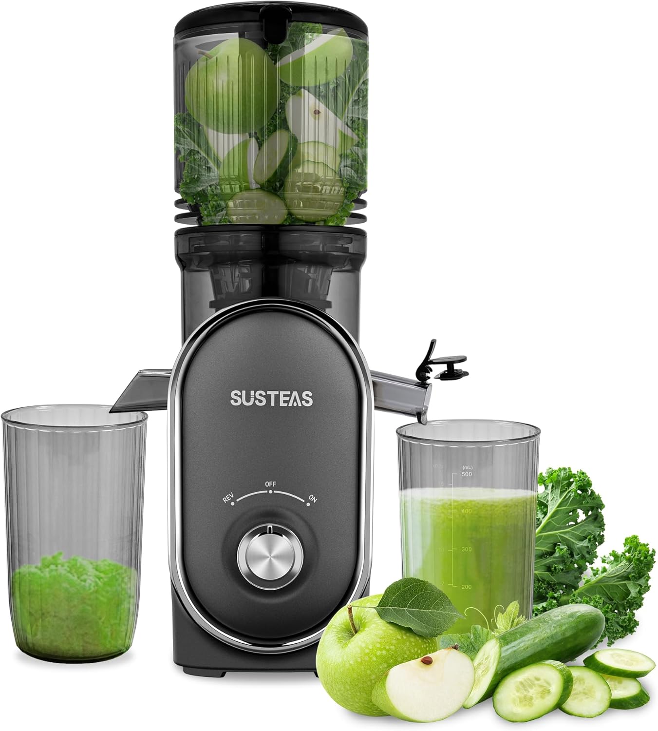 SUSTEAS Cold Press Juicer, 5.3