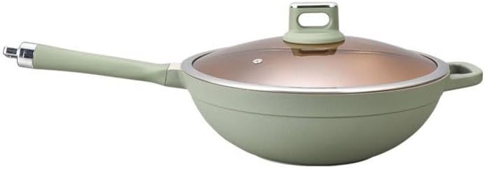 The Hybrid Non-Stick Wok Die Casting Process Gas Induction Cooker General Cooking Wok Ceramic Non-stick Stir-frying Pan Family kitchen