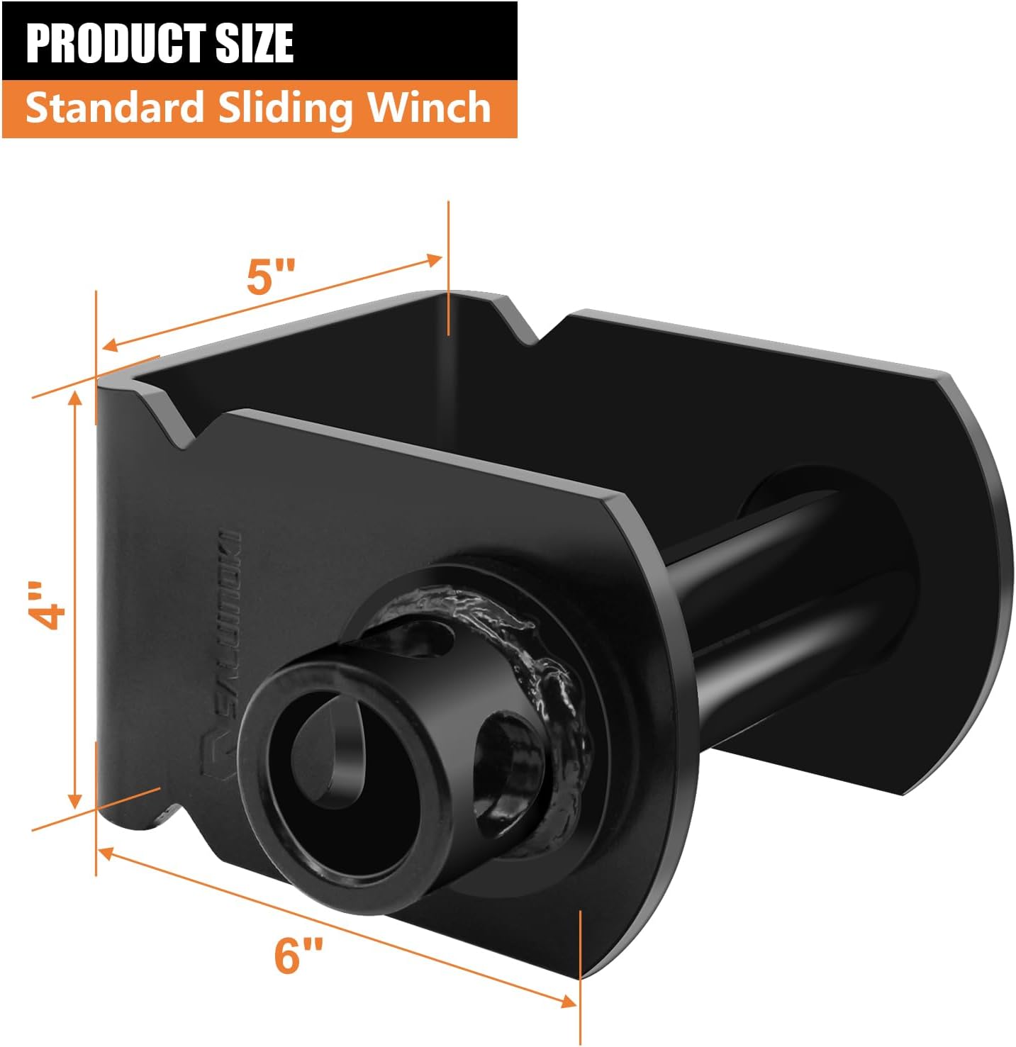 4 Pack Sliding Winch for Flatbed Trailer, Flatbed Tie Down Kit Include 2 Pack 4 inch Flatbed Winch Straps 30 Ft Yellow, Flatbed Equipment Accessories for Tie Down System