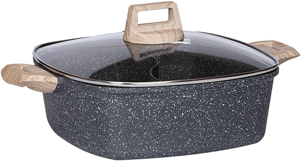Yuanyang Pot Household Hot Maifan Stone Non-stick Induction Cooker Special Large Basin Integrated
