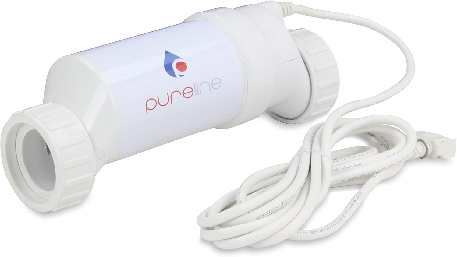 Pureline Replacement Salt Cell, PL7106, Compatible with AquaRite T-CELL-15, W3T-CELL-15, Up to 40,000 Gallons, 2 Year Warranty from Pureline