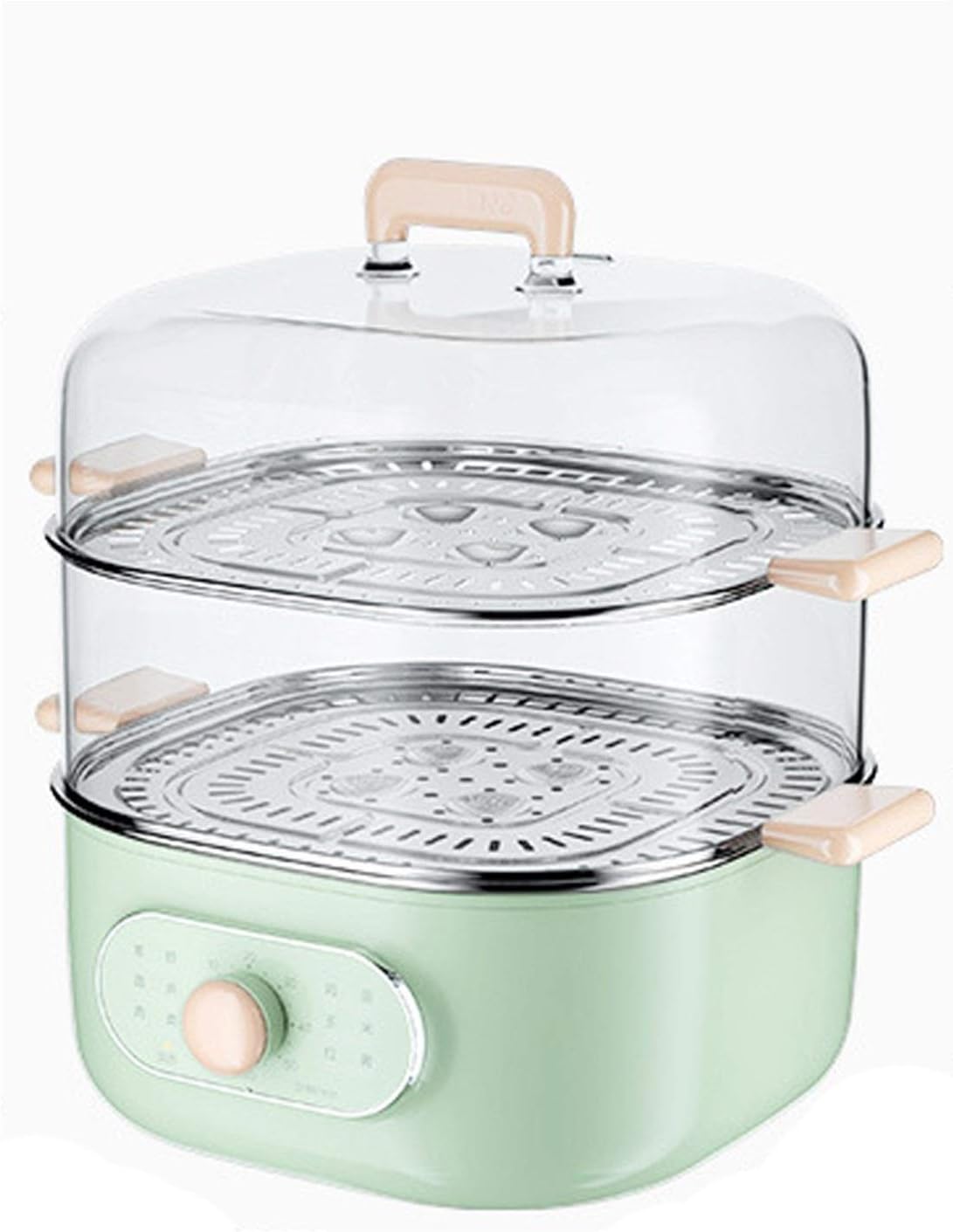 Large Capacity Electric Steamer Multi-function Household 2-layer Electric Steamer Food Steamer