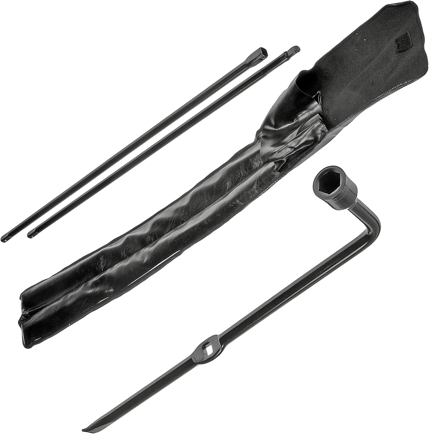 APDTY 138865 Spare Tire And Jack Tool Kit Replaces F81Z17081AA, XC3Z17032DA, 3C3Z17005AA